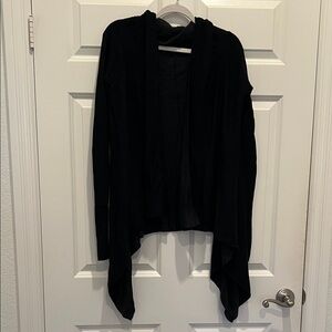 Lululemon Cashlu Black wrap Sweater - 10 / L